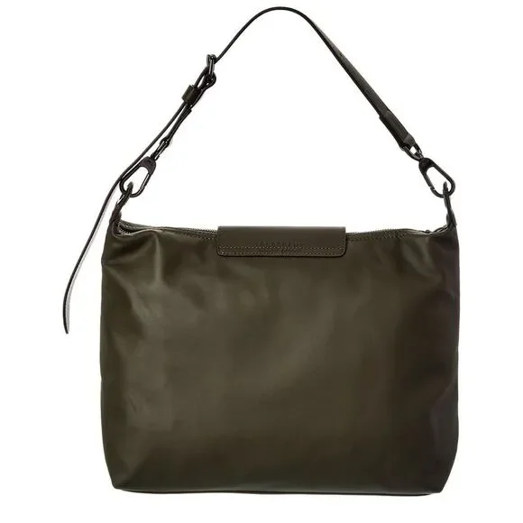 Longchamp Le Pliage Xtra Leather Shoulder Bag, Green - Picture 2 of 4